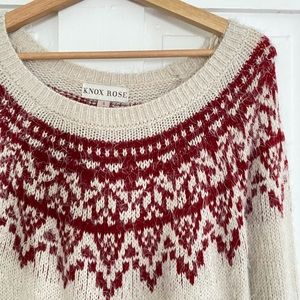Knox Rose Cozy Oversized Sweater